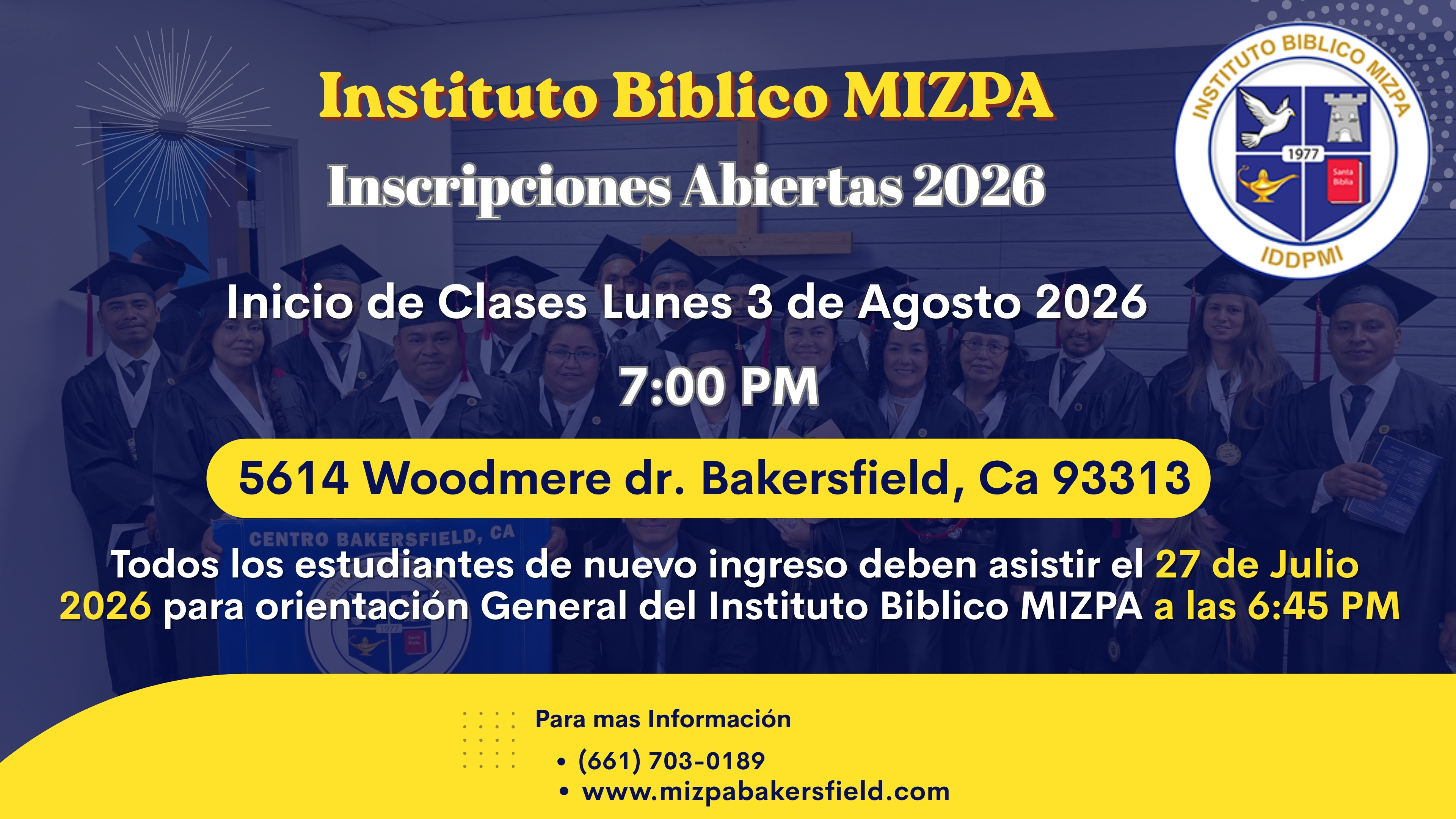 Anuncio MIZPA clases 2026